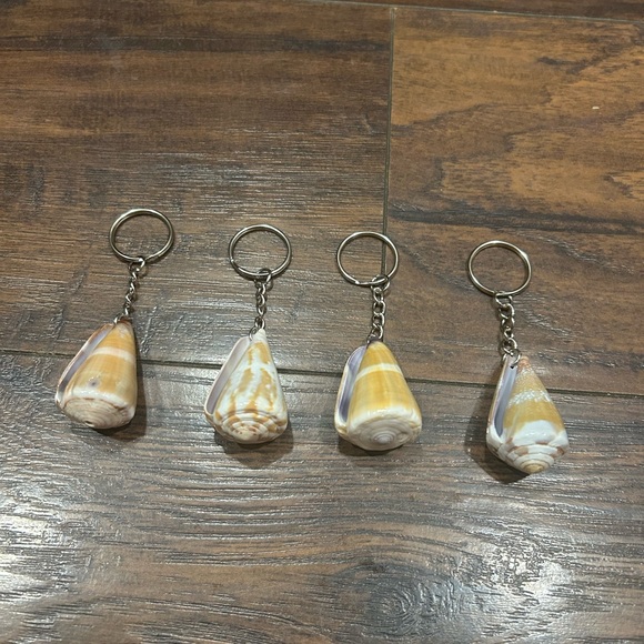 Cone Shell Keychain Set - Picture 2 of 5